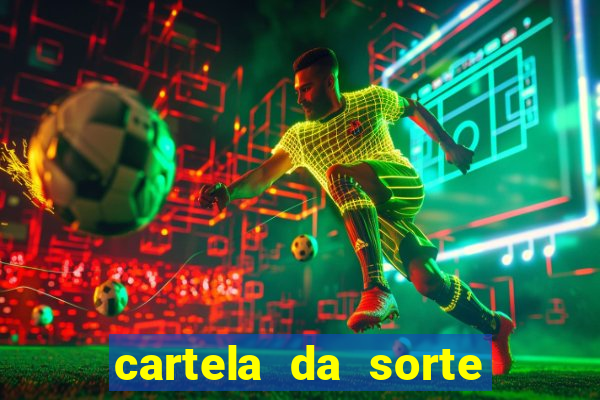 cartela da sorte time de futebol que mais saem